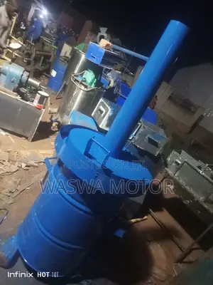 Briquettes Machine Burning