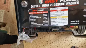 High Pressure Washer Diesel 4 Wheel