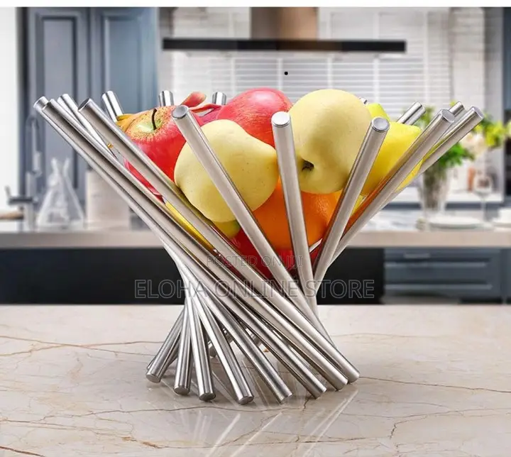 Collapsible Stainless Steel Fruit Basket