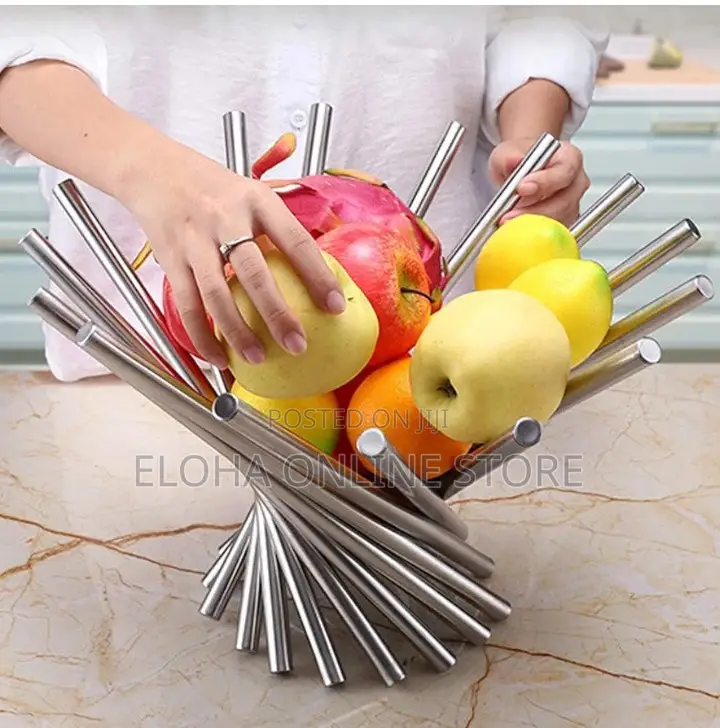 Collapsible Stainless Steel Fruit Basket