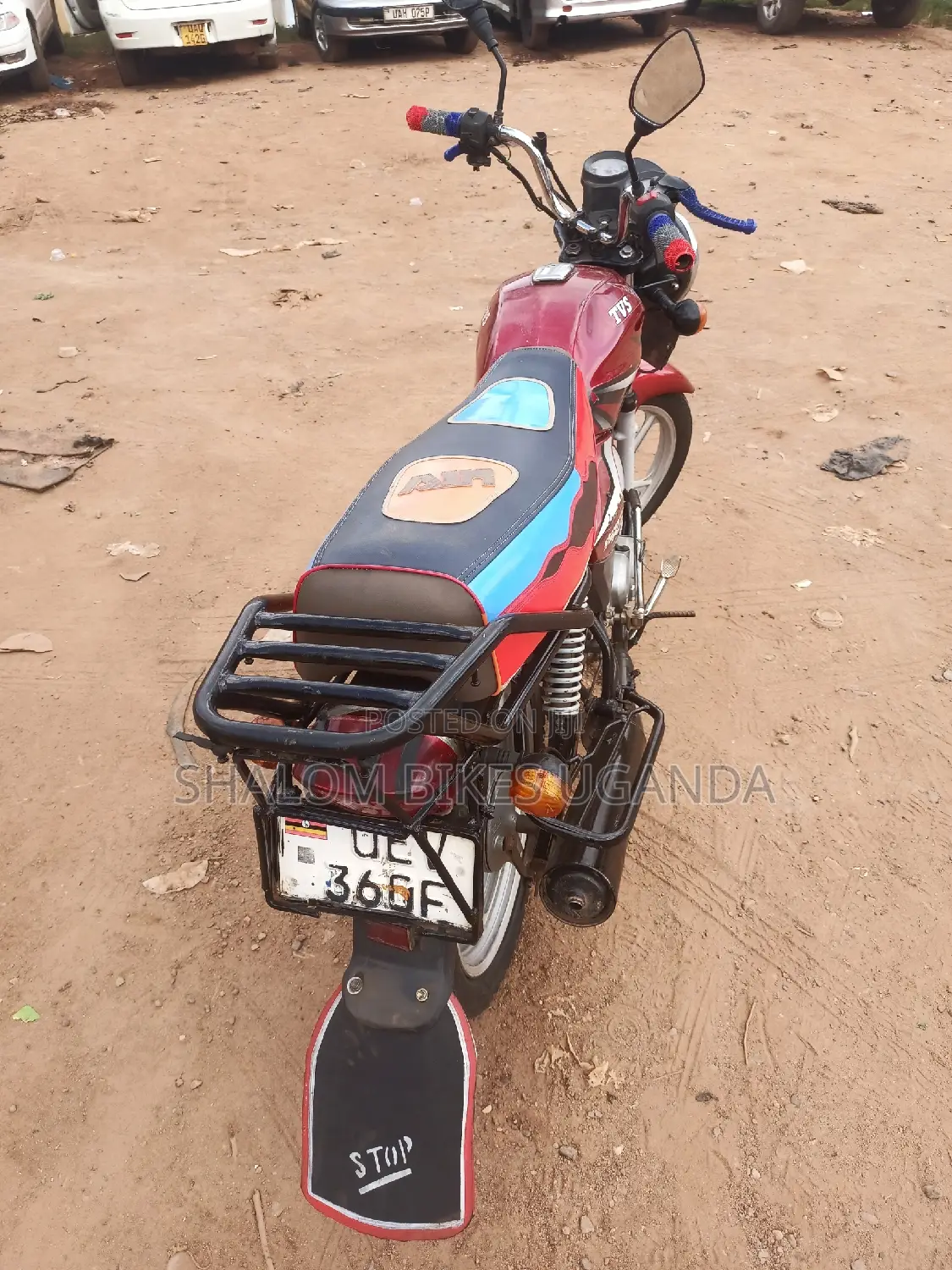 TVS HLX 125 2020 Red