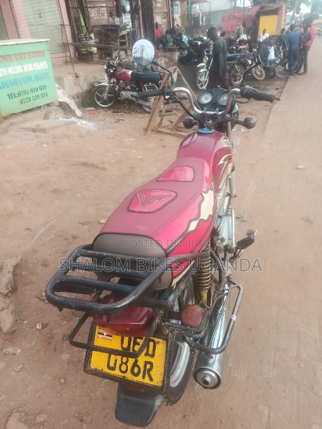 TVS XL 100 2017 Red