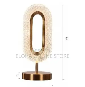 Rechargeable Crystal LED Lamp