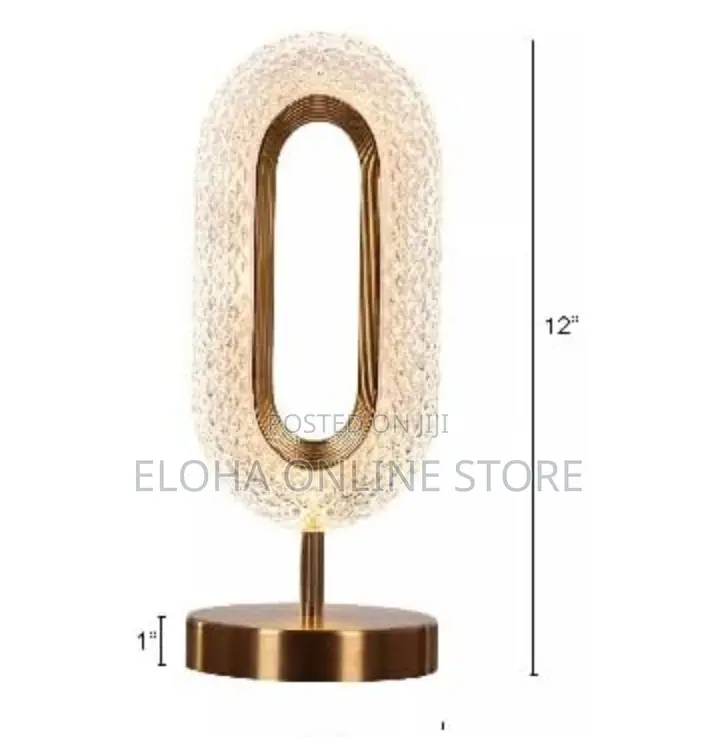 Rechargeable Crystal LED Lamp