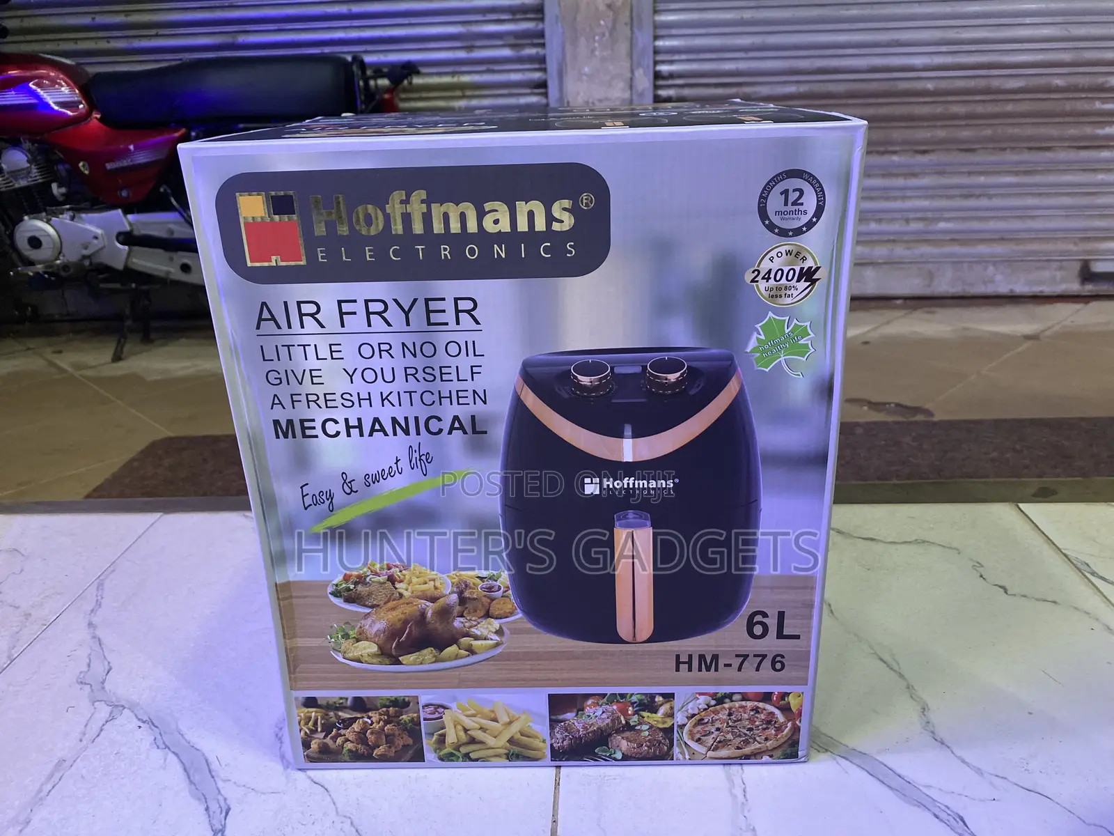 Hoffmans Air Fryer 6 Liters Brand New