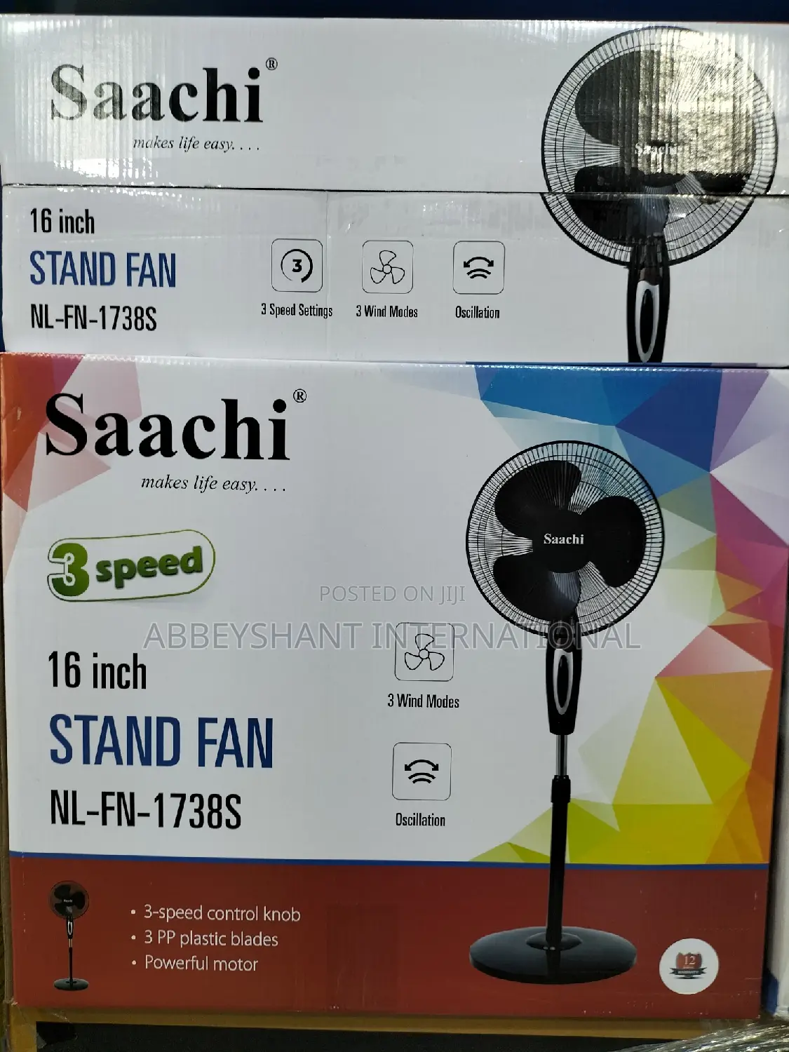 Stand Fan /3 Speed Stand Fan 16inches