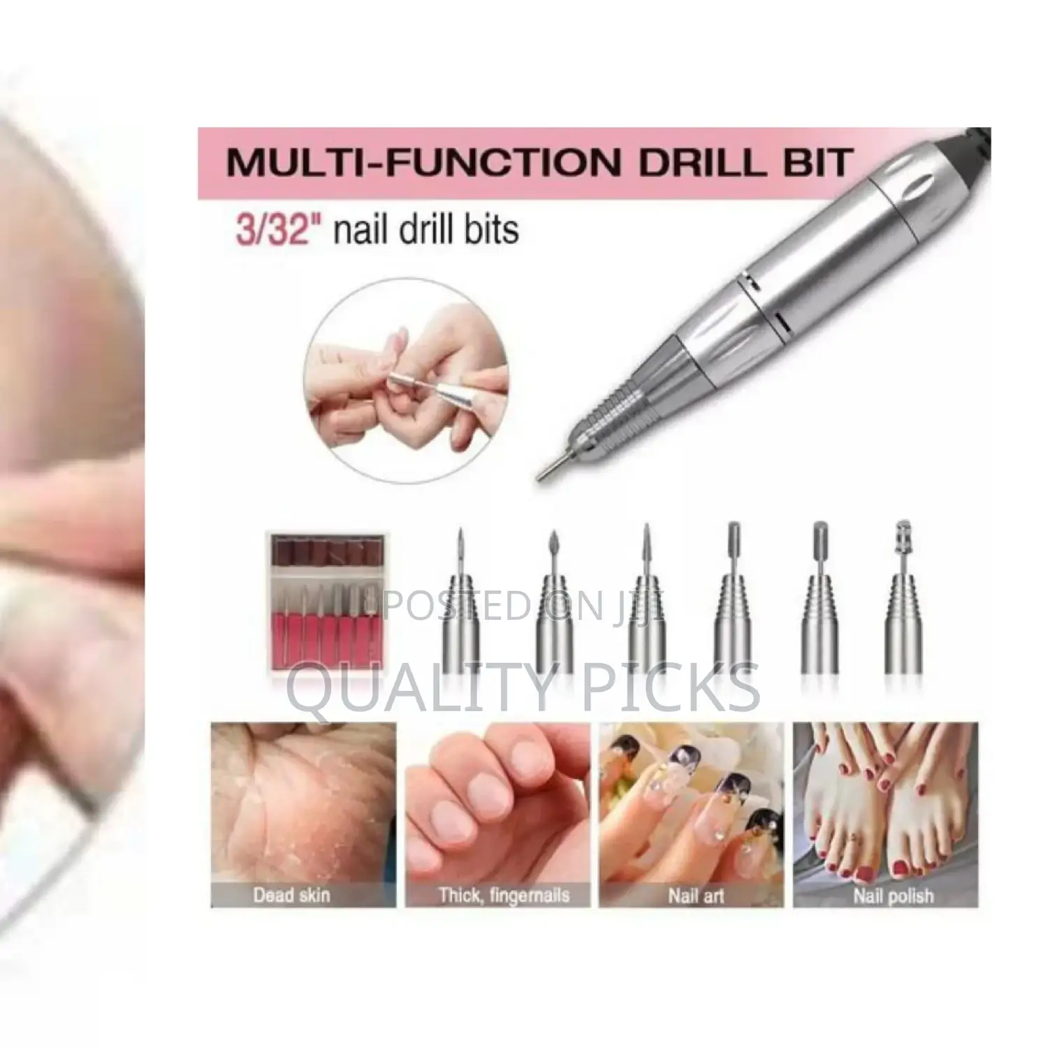 USB Rechargeable Nail Drill