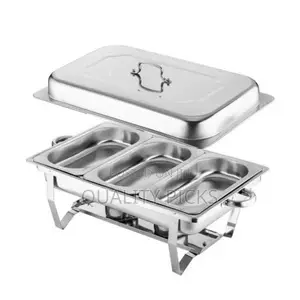 Stainless Triple Chafing Dishes