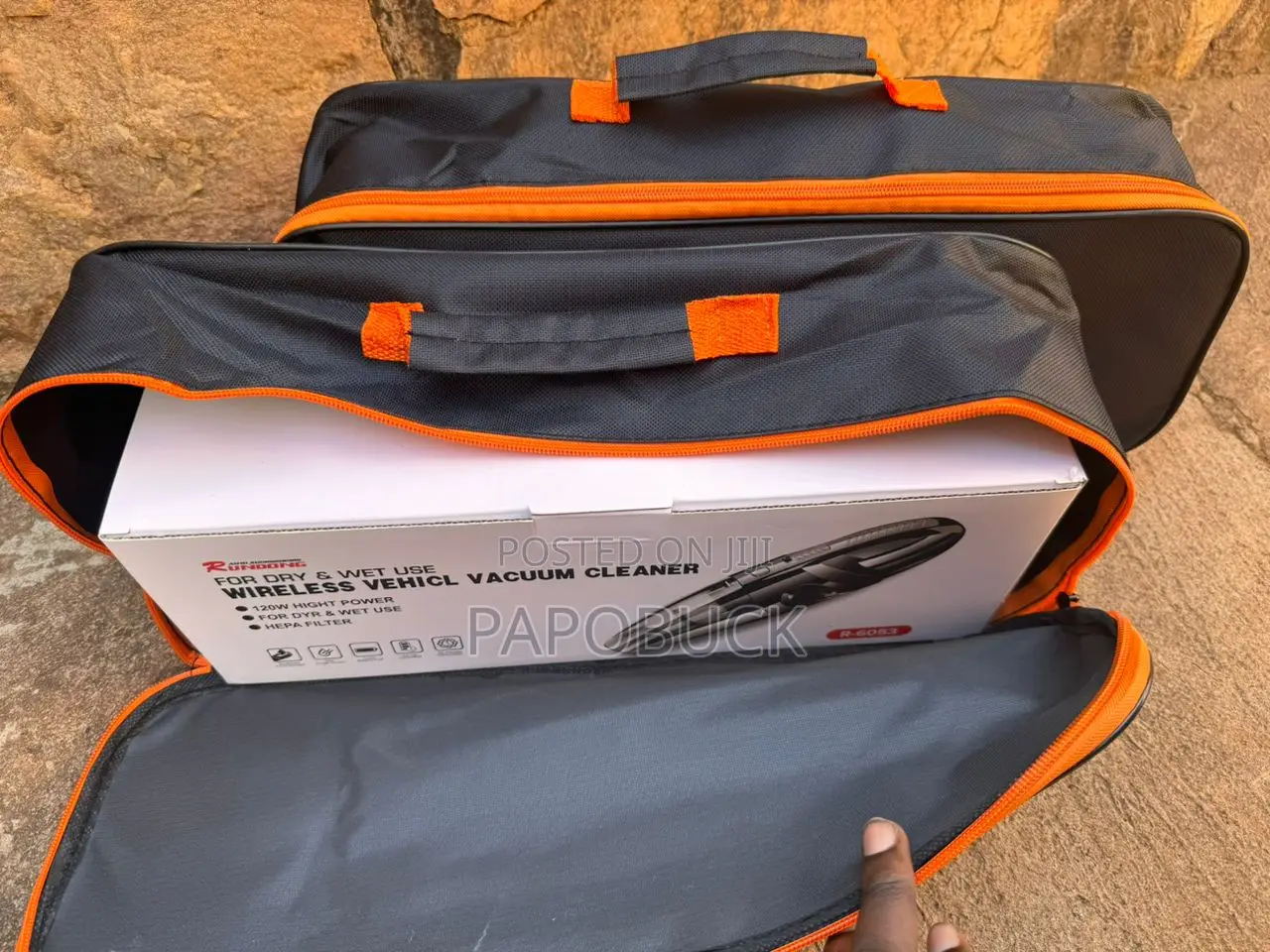 Car Vacuum Cleaner With Storage Bag