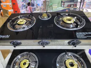 Saarch Gas Cooker Top Glass Tripple