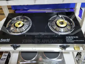 Saarch Gas Cooker Top Glass Double 1yr Warranty