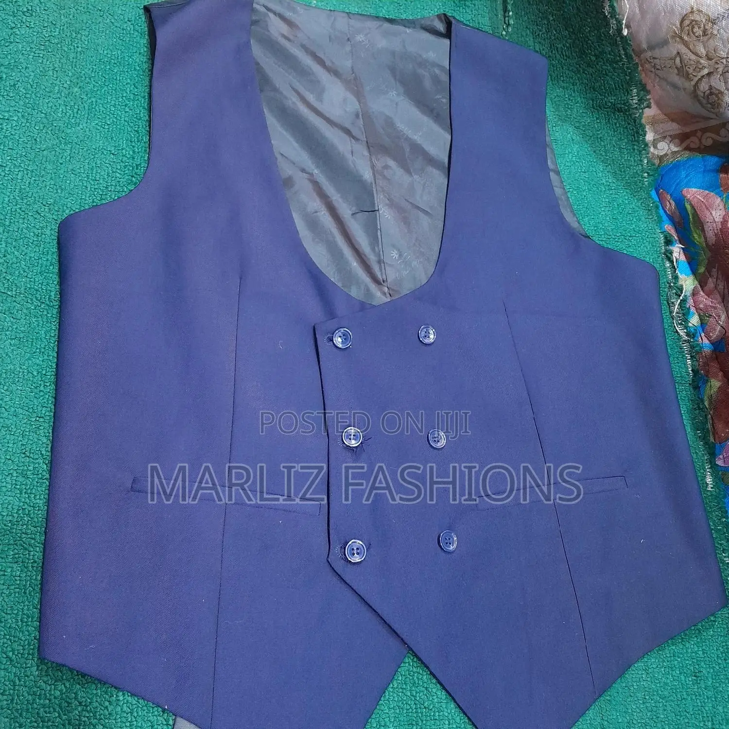 Men's Waistcoat (Navy Blue)