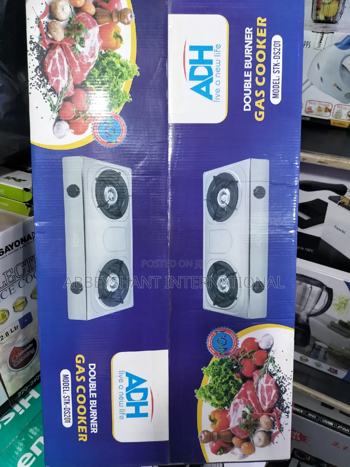 Adh Double Gas Burner Double Gas Stove Plates