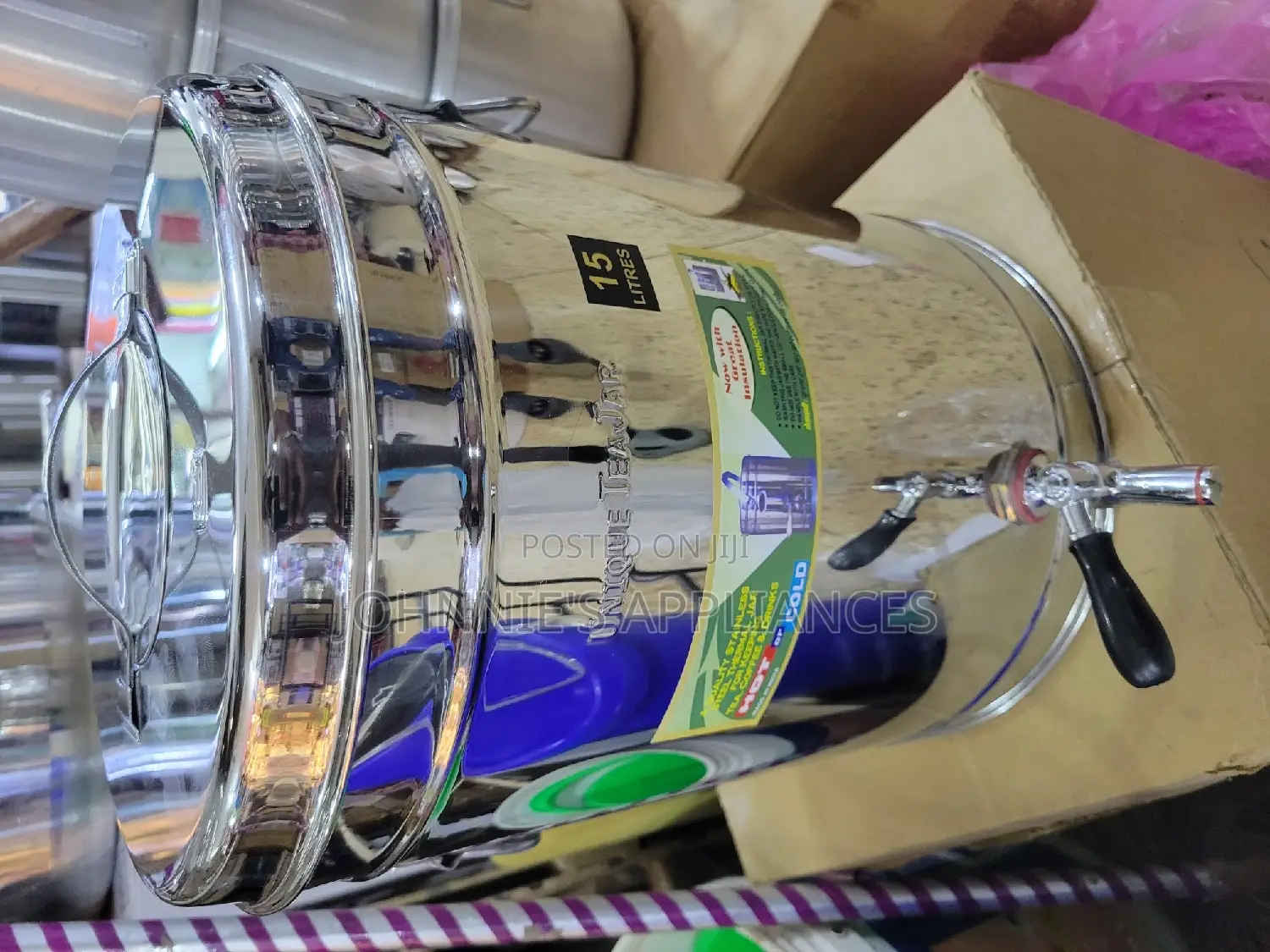 Stainless Steel Both Hot and Cold Tea Can 15L