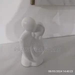 White Man and Woman Decor