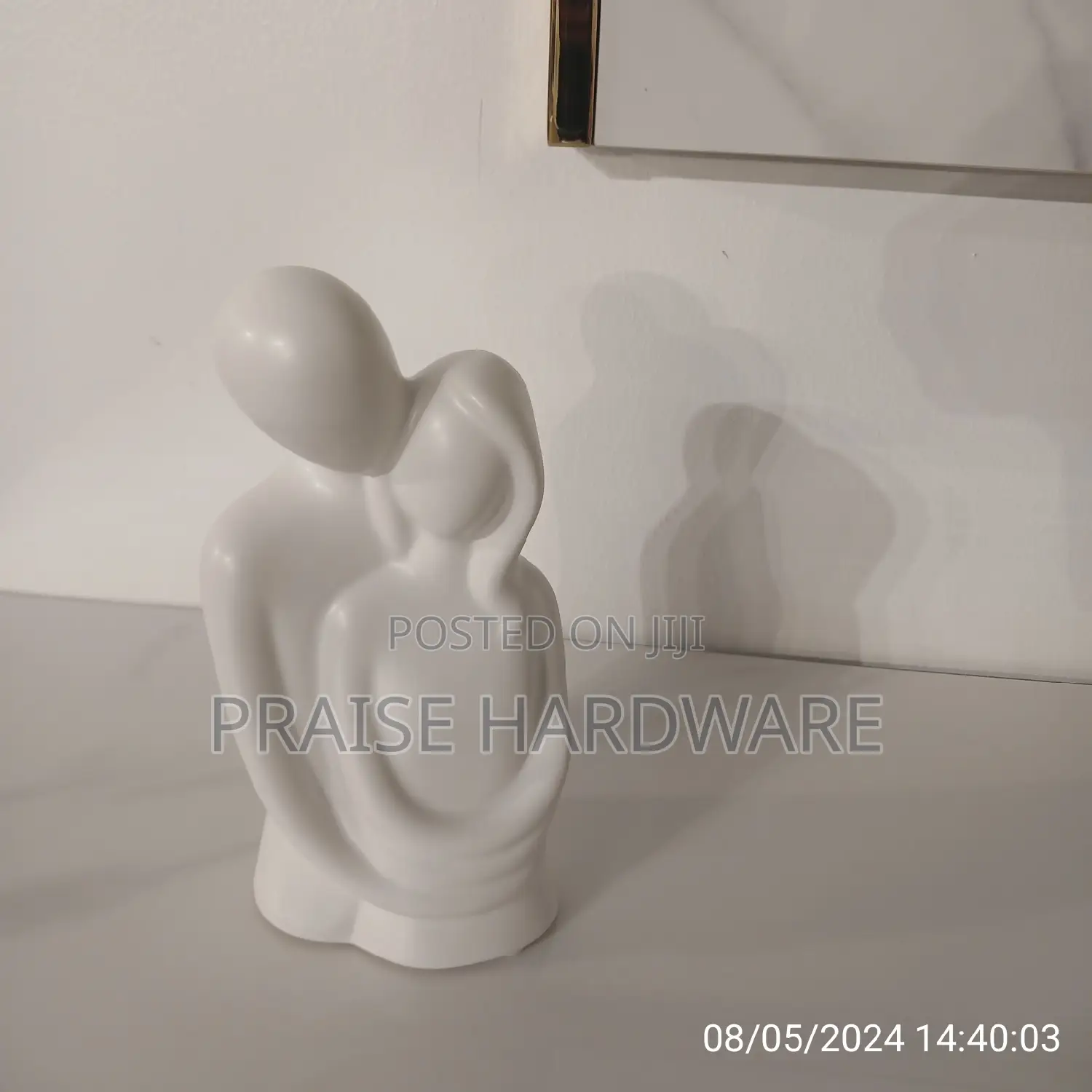 White Man and Woman Decor
