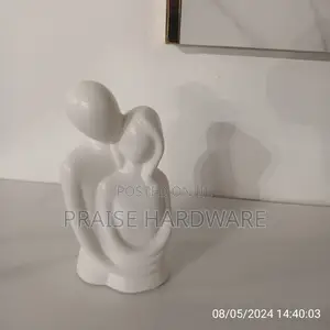 White Man and Woman Decor