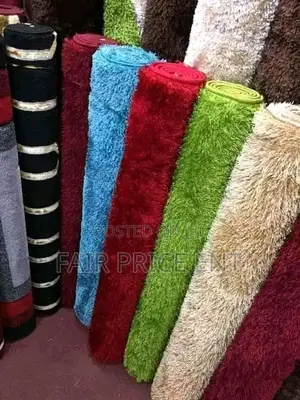 Heavy Wool Center Carpets.Shaggy. 1.5x 2 Metre.( Gold)