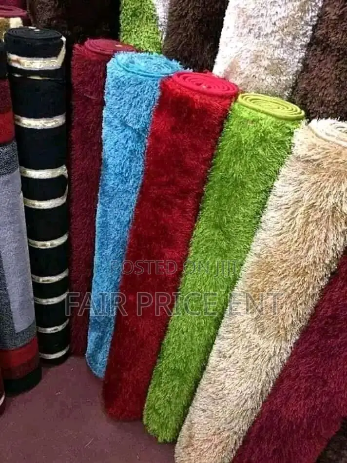 Heavy Wool Center Carpets.Shaggy. 1.5x 2 Metre.( Gold)