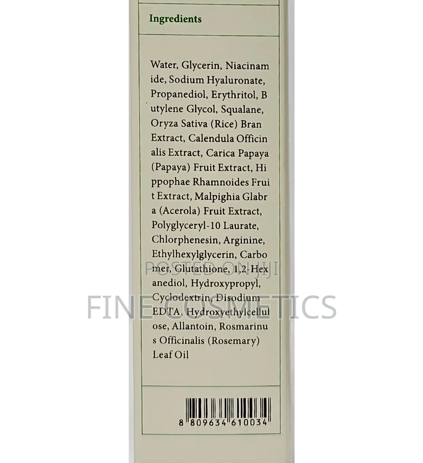AXIS -Y Dark Spot Correcting Glow Serum Tube Wiz Niacinamide