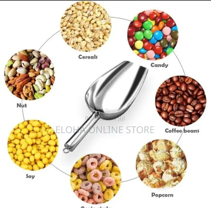 New Stainless Steel Multifunction Scoop