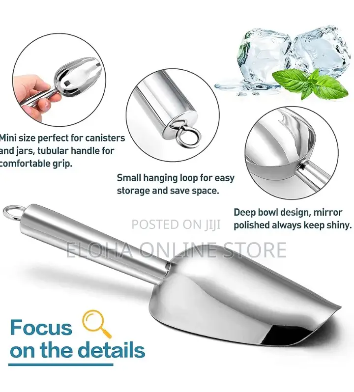 New Stainless Steel Multifunction Scoop