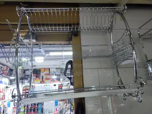 Stainless Steel Dish Drainer Rack 3layers Strong