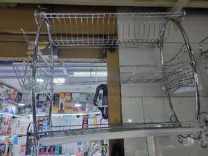 Stainless Steel Dish Drainer Rack 3layers Strong