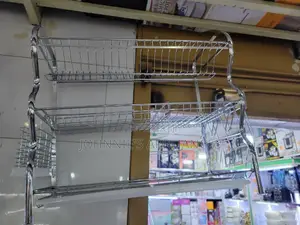 Stainless Steel Dish Drainer Rack 3layers Strong