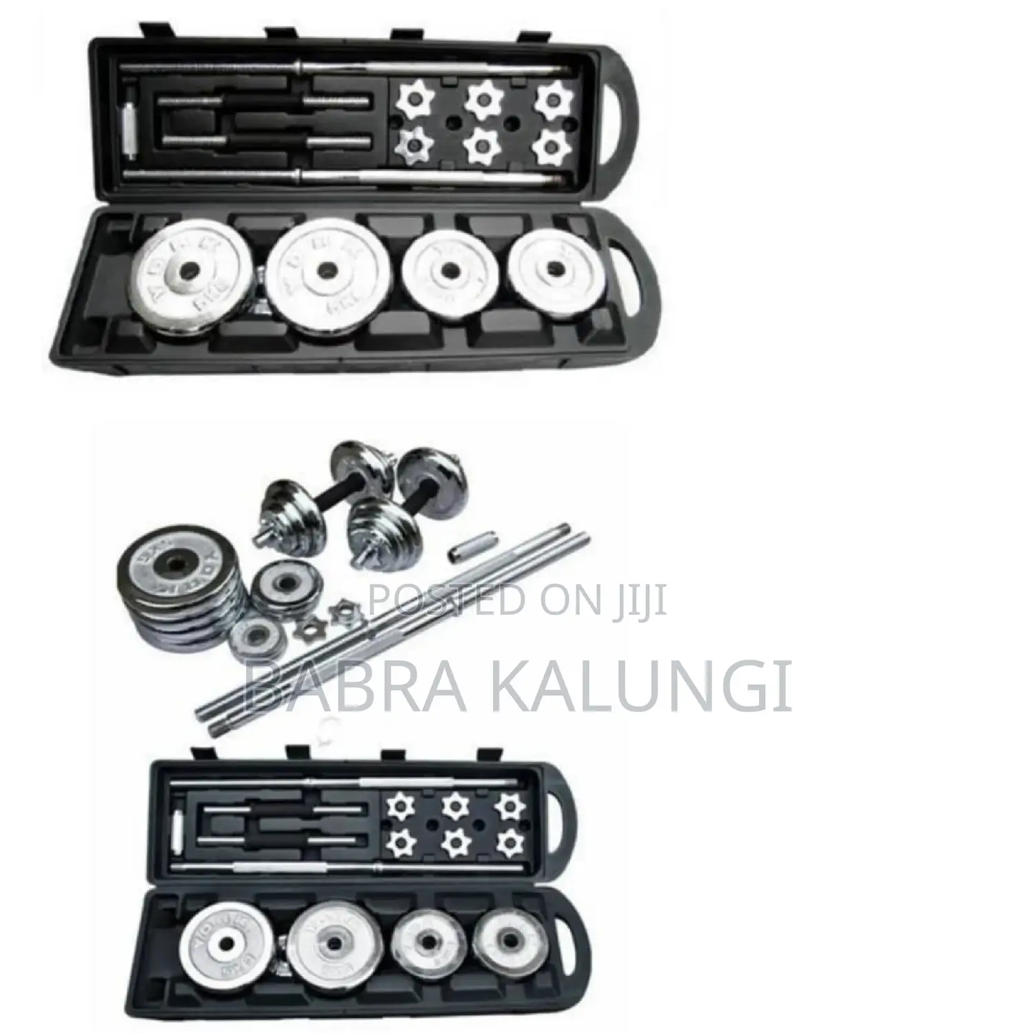 Adjustable Stainless Dumbbell Set