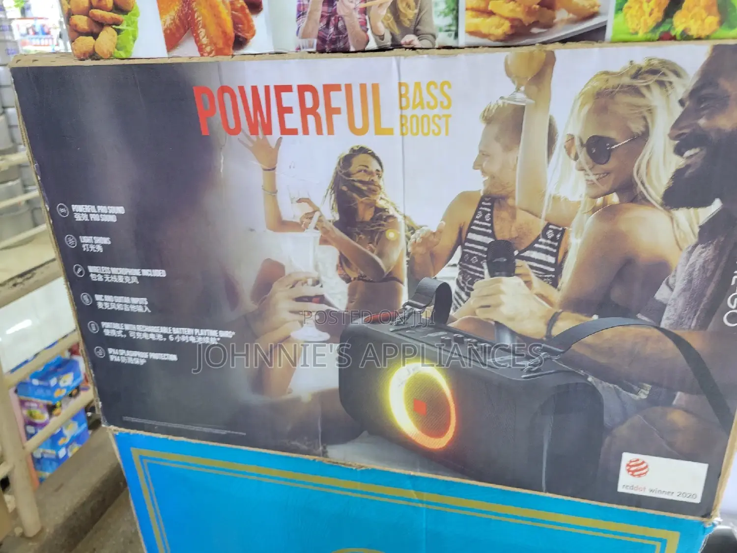 Party Box Rechargeable Powerful Bass Good Sound