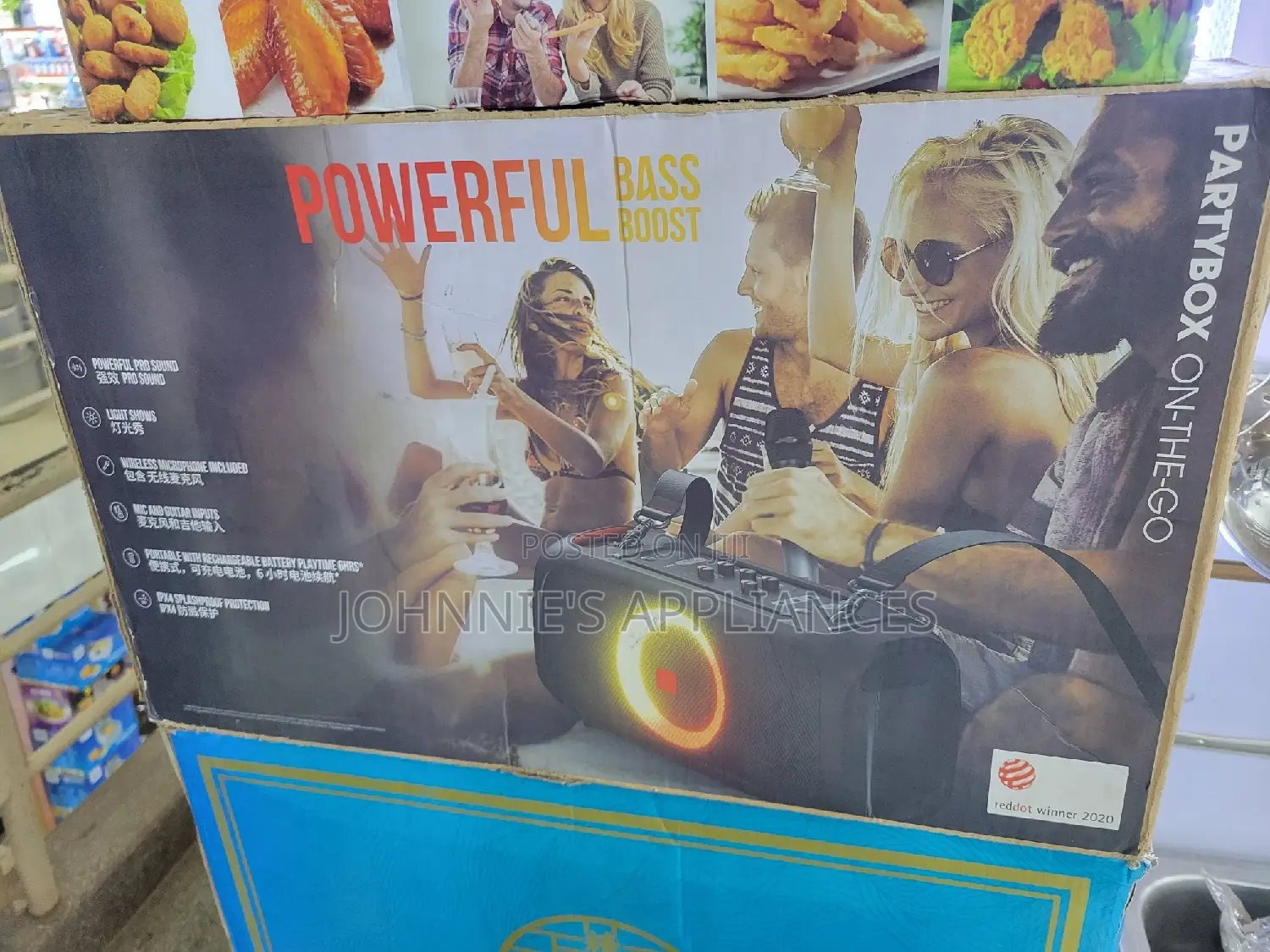 Party Box Rechargeable Powerful Bass Good Sound
