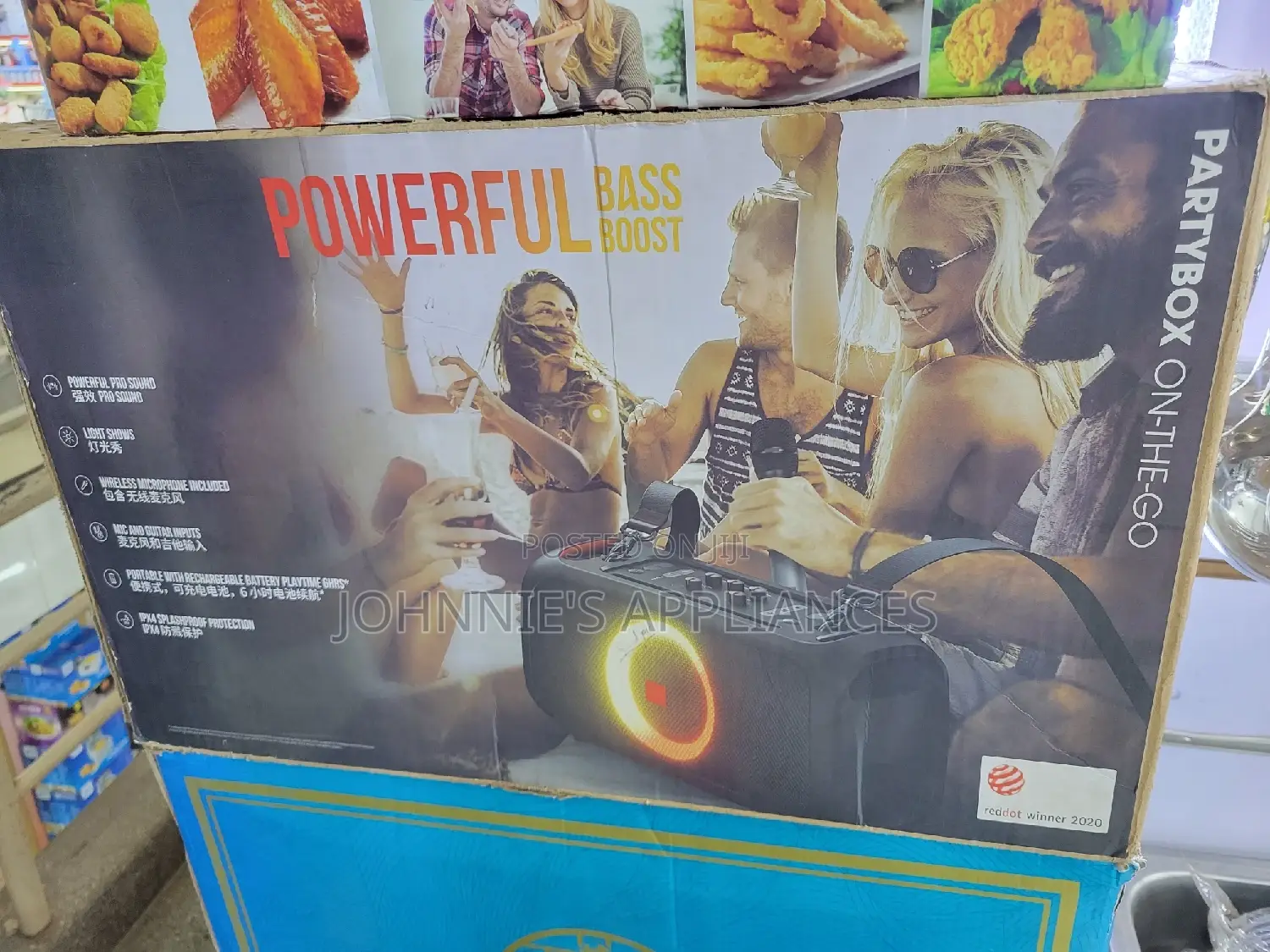 Party Box Rechargeable Powerful Bass Good Sound