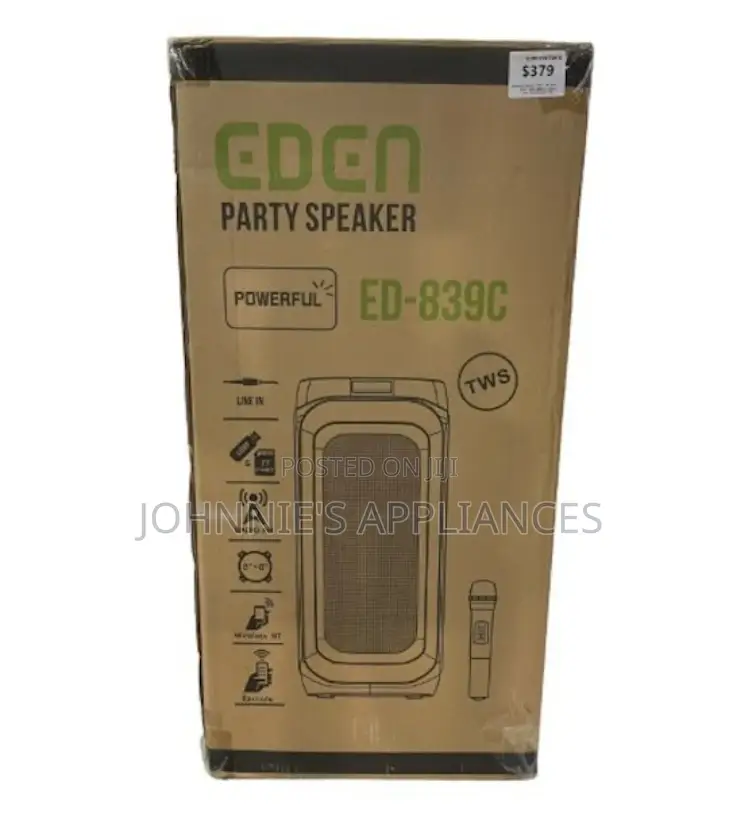 Party Box Powerful Speaker Bluetooth Connection Good Sound