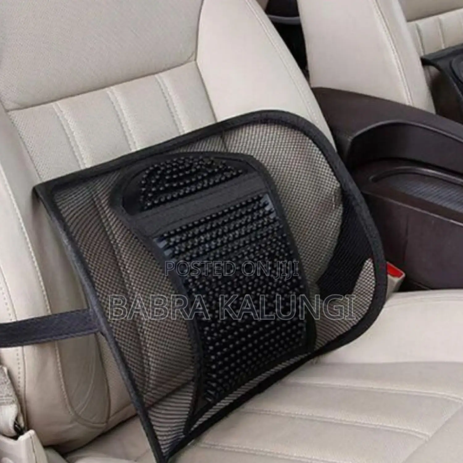 Chair Lumbar Back Support, Back Corrector _ Black