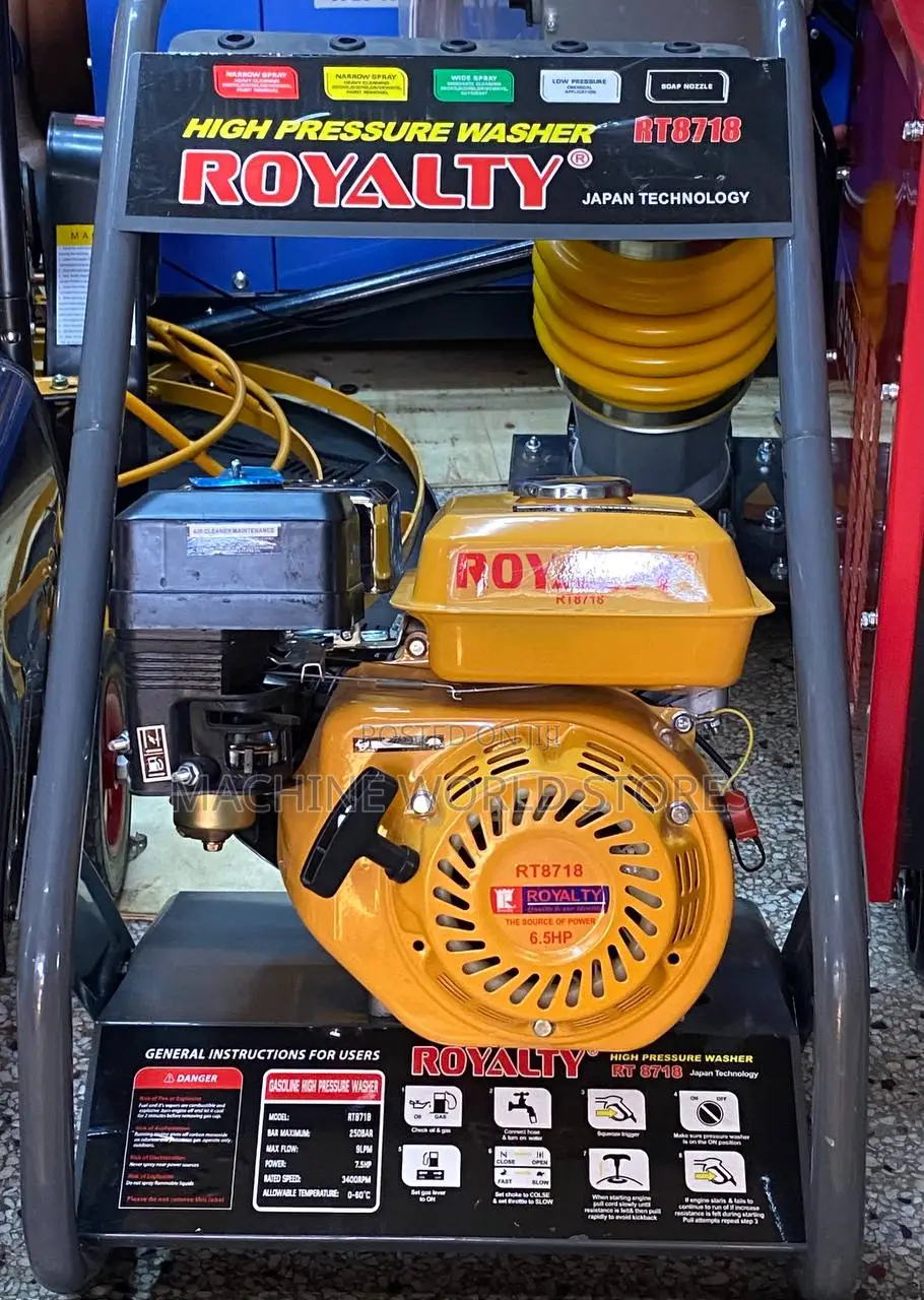 Gasoline High/Car Pressure Washer (Royalty)