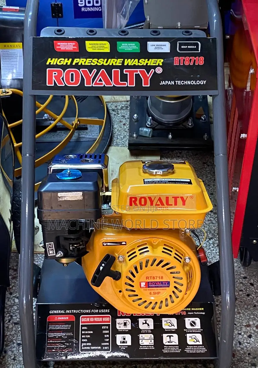 Gasoline High/Car Pressure Washer (Royalty)