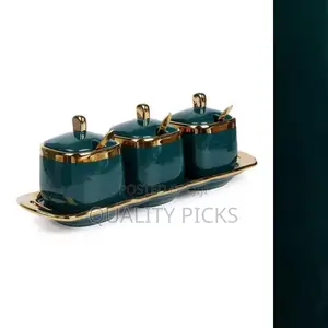 Ceramic Sugar Bowl Set