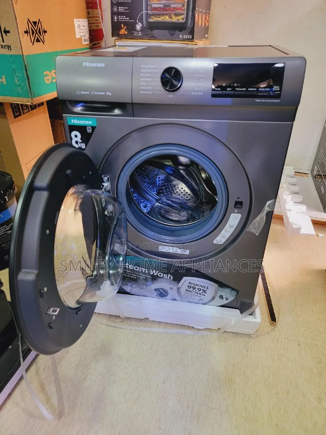 Fully Automatic 8kgs Front Loader Washing Machine