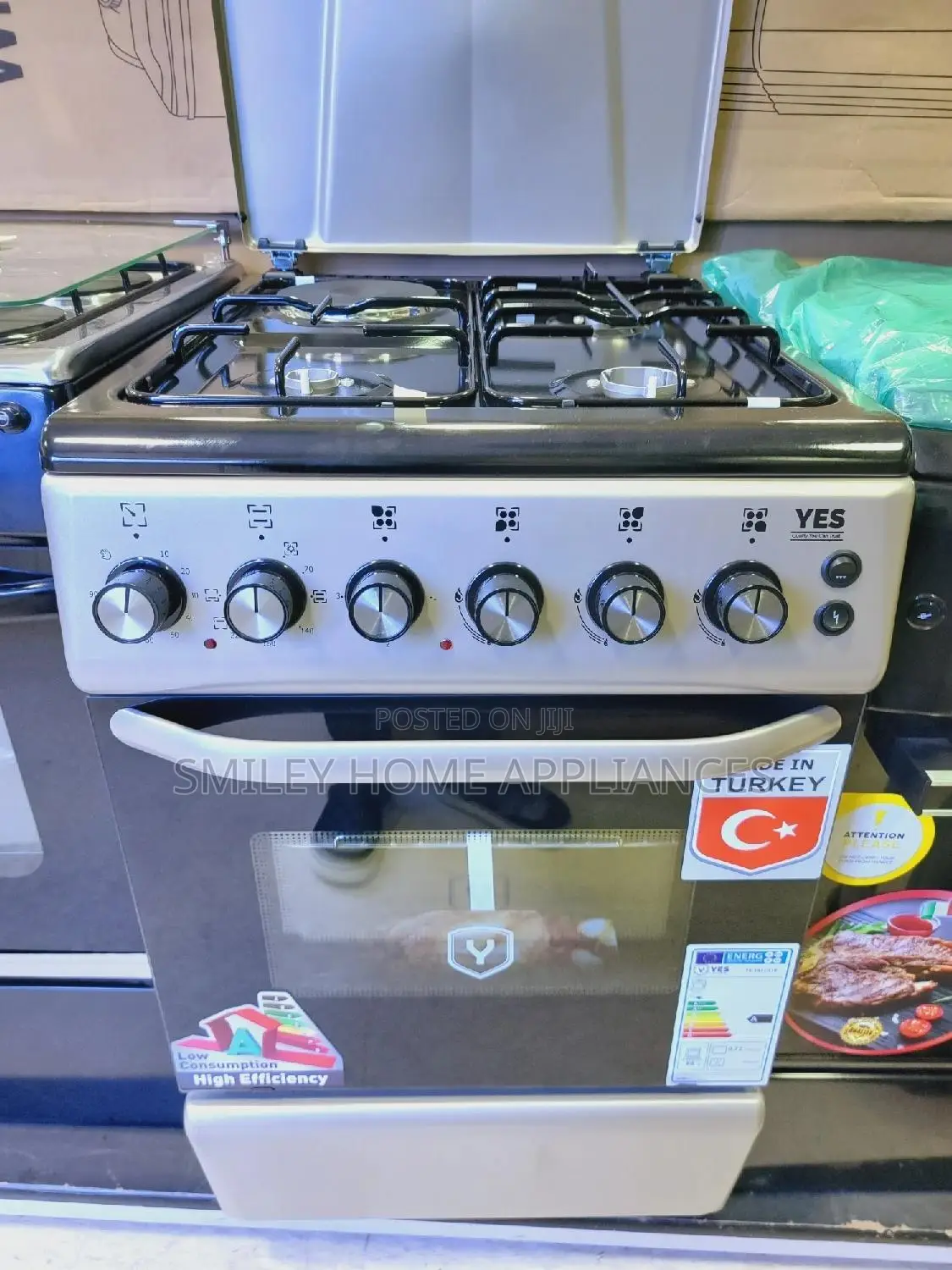 60cm by 50cm YES Gas Cooker