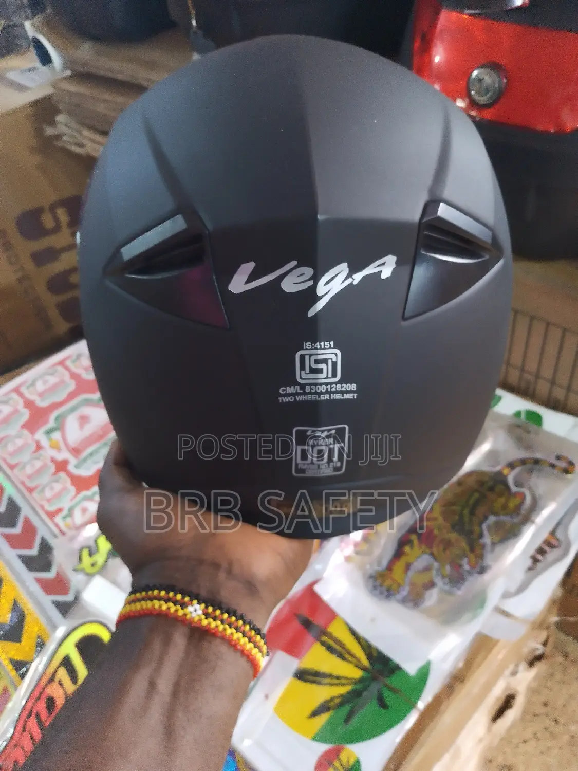 Double Visor Vega Helmet