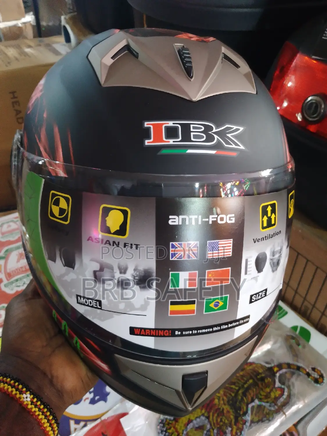 Boda Helmet IBK