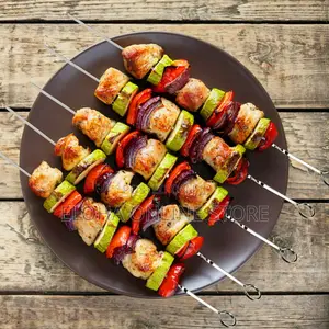 12pcs Stainless Steel BBQ Skewers