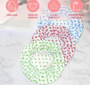 3pcs Bath and Shower Waterproof Caps