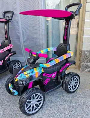 Kids Push Cars