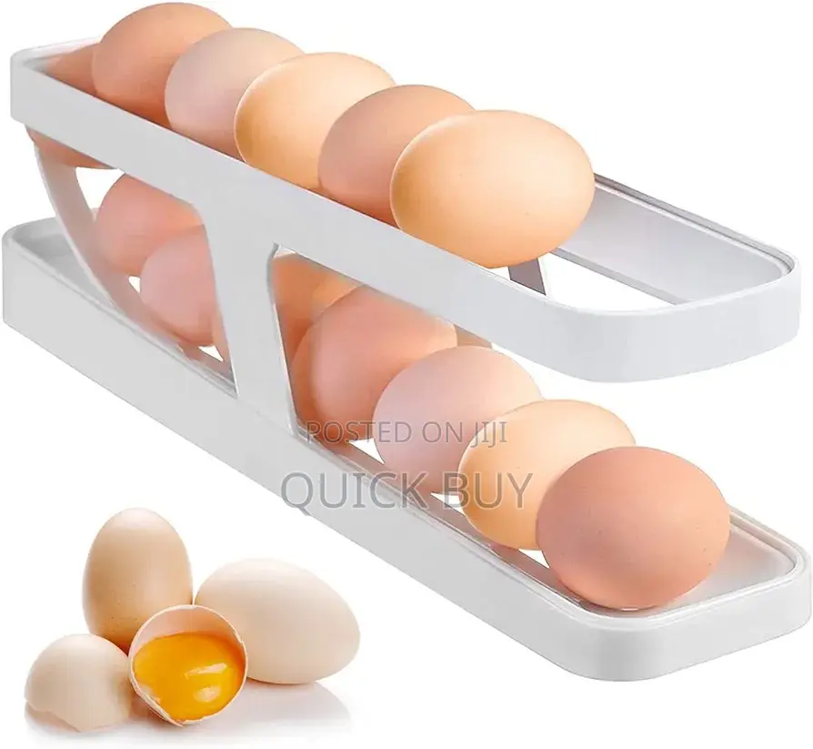 2tiers Fridge Eggs Organizer