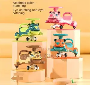 Tiger LED Twist Lightweight Kids Self Powered Swing Car
