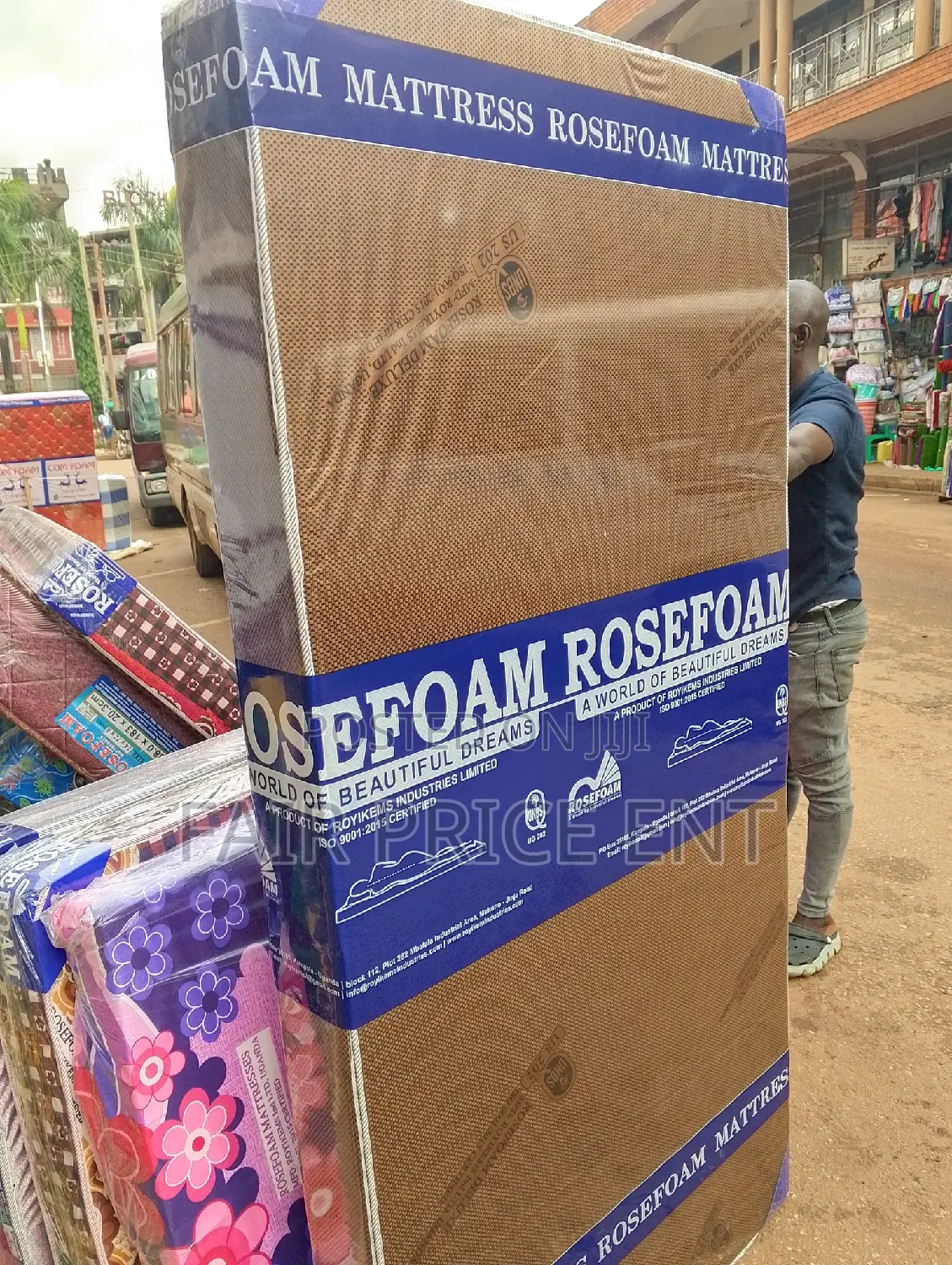 Rosefoam Mattress Super Deluxe. 4*6*6 Inches.( Brown)