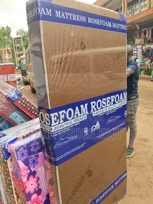 Rosefoam Mattress Super Deluxe. 4*6*6 Inches.( Brown)