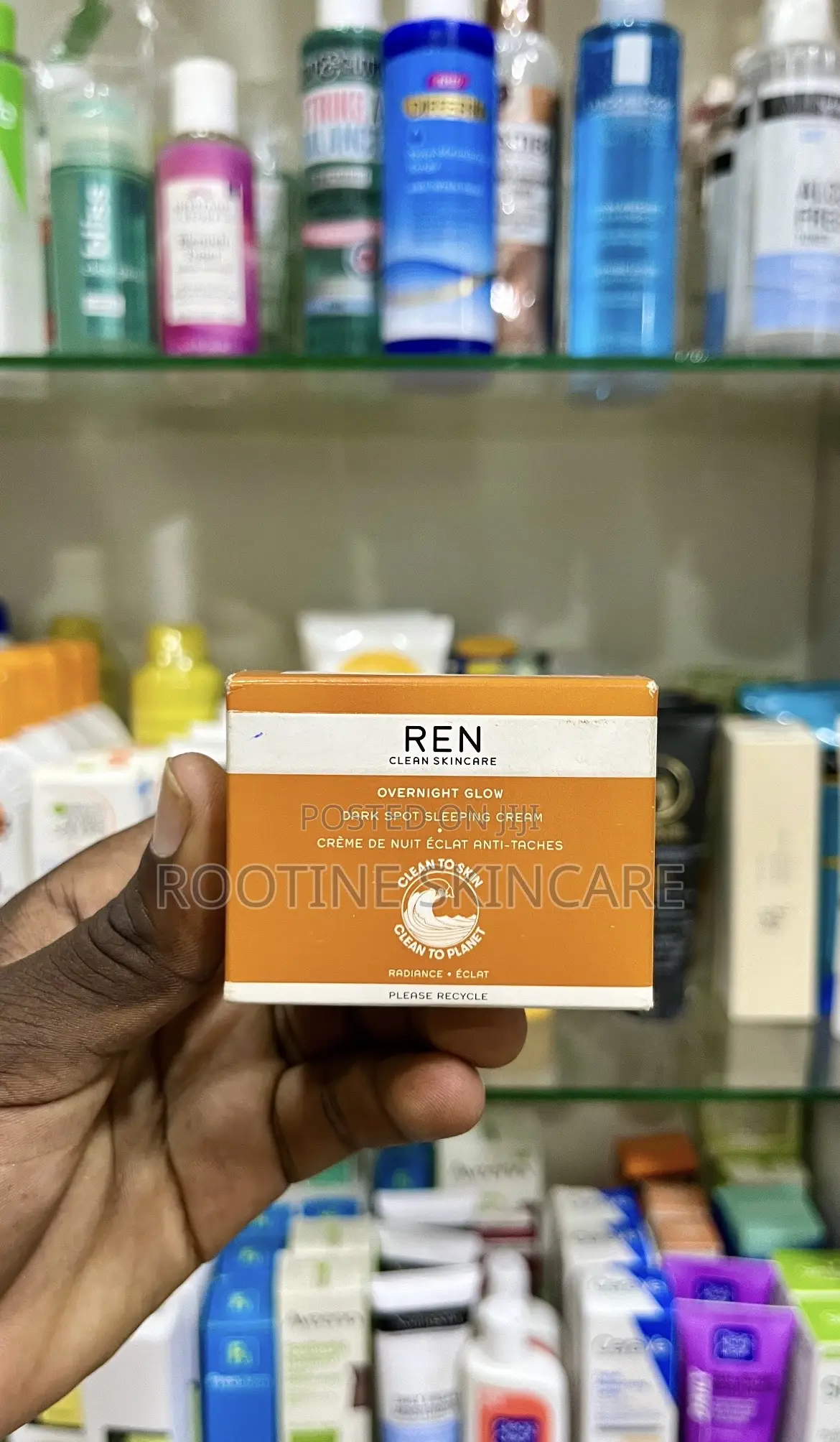 Ren Over Night Flow Dark Spot Sleeping Cream